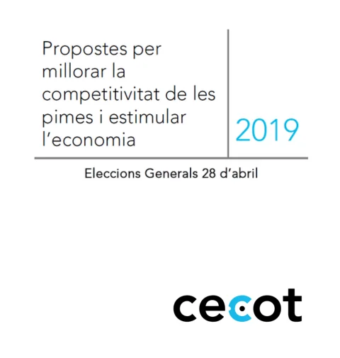 Propostes Cecot per millorar la competitivitat de les pimes i estimular l’economia