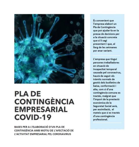 Pla de Contingència Empresarial COVID-19