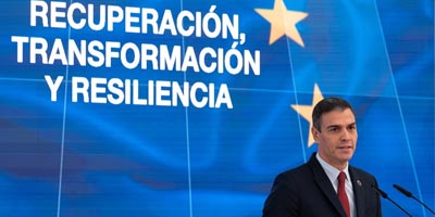 Sánchez presenta el Plan de Recuperación que guiará la ejecución de 72.000 millones de euros de fondos europeos hasta 2023