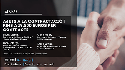 Ajuts a la contractació | Fins a 19.500 euros per contracte