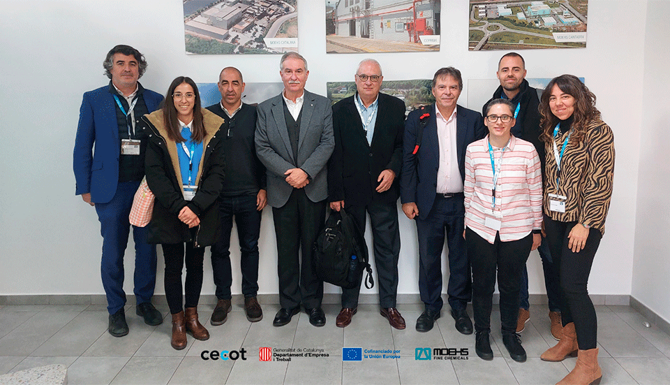 Els emprenedors i emprenedores de la preacceleradora Healthcare Vallès visiten les instal·lacions de Moehs BCN