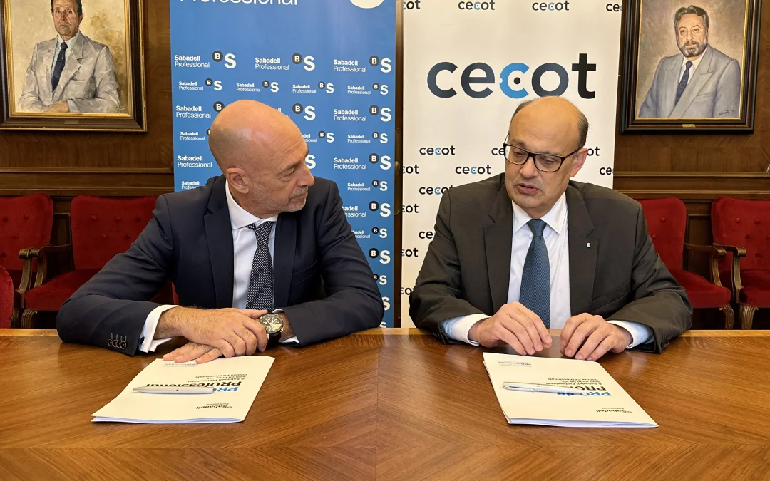 La Cecot i Banc Sabadell renoven la seva col·laboració per impulsar el finançament empresarial