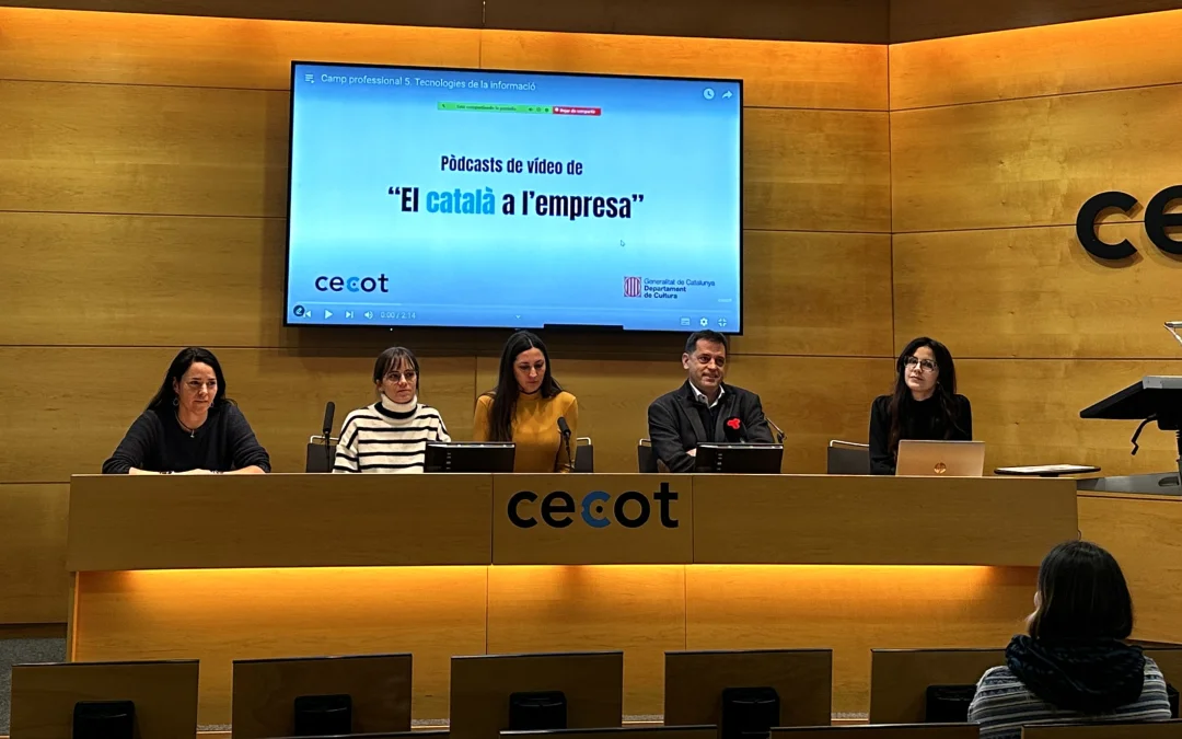 La Cecot impulsa el projecte CATempresa PLUS per reforçar l’ús del català en l’entorn empresarial