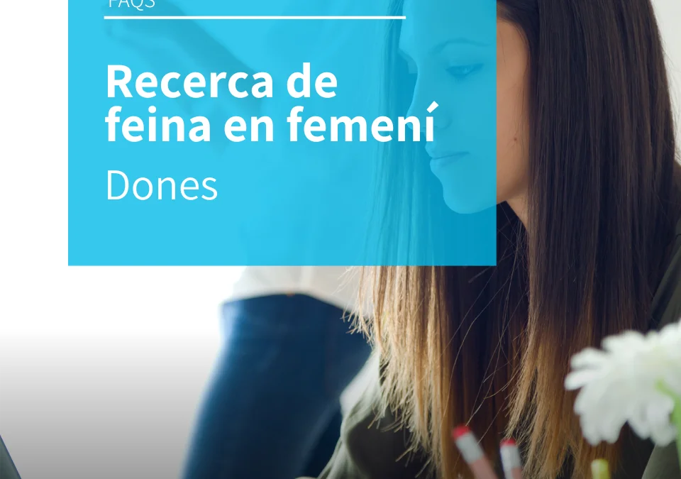 Recerca de feina en femení – Dones