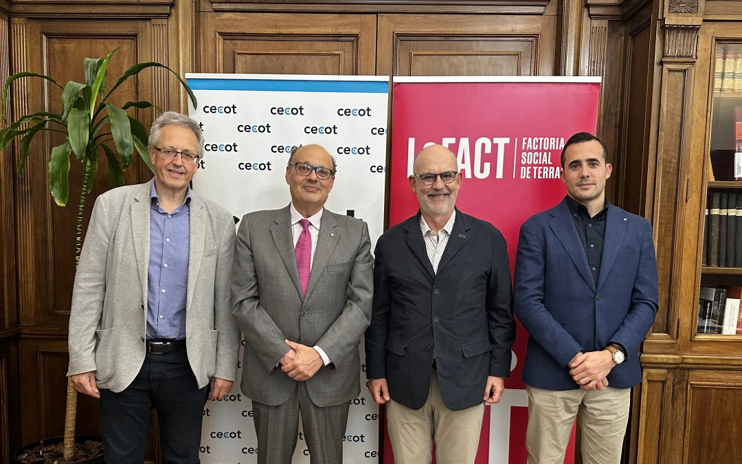 LaFACT i la Cecot signen un conveni per a la difusió de la comunitat d’Amics de LaFACT