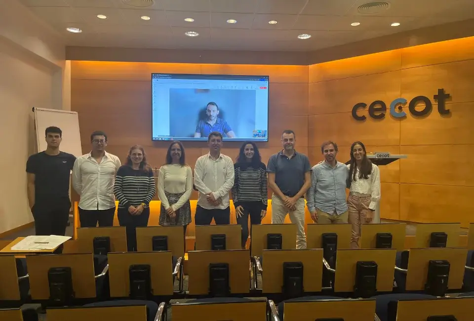 Vítaly comparteix experiència i coneixement amb els participants de la preacceleradora Healthcare Vallès