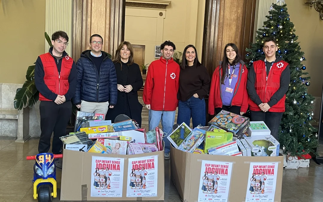 Cerclemón participa amb més de dues-centes joguines a la campanya de Creu Roja Joventut “Cap infant sense joguina. Els seus drets en joc”
