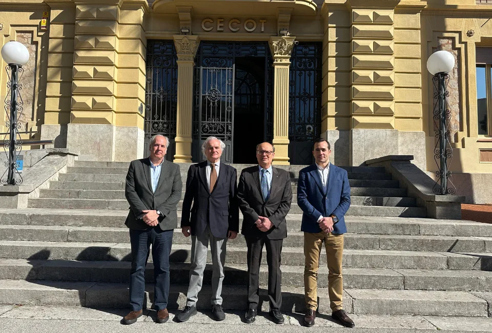 La Cecot rep la visita institucional del president de CEIM i del president de la Real Academia de Gastronomía