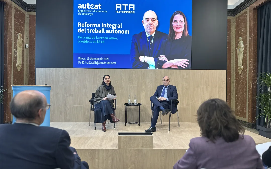Autcat alerta de l’impacte d’una pujada encoberta de cotitzacions pels autònoms societaris i col·laboradors