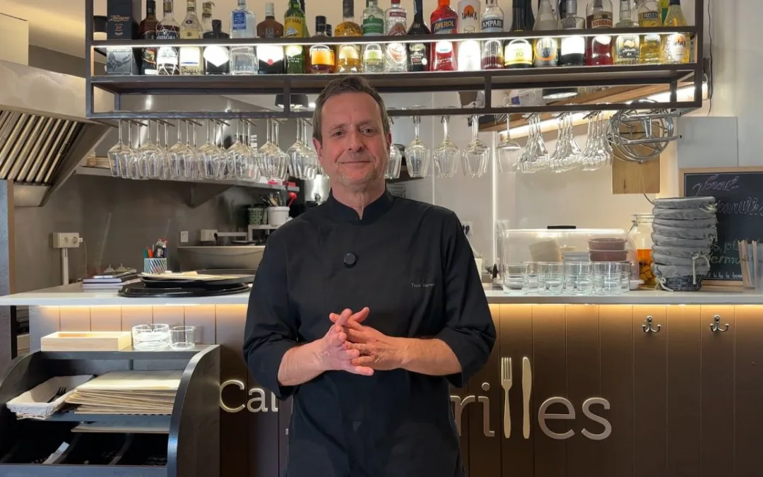 Txus Garreta, cuiner i propietari de dos establiments: “La sort de ser autònom és poder decidir qui tens al teu costat”