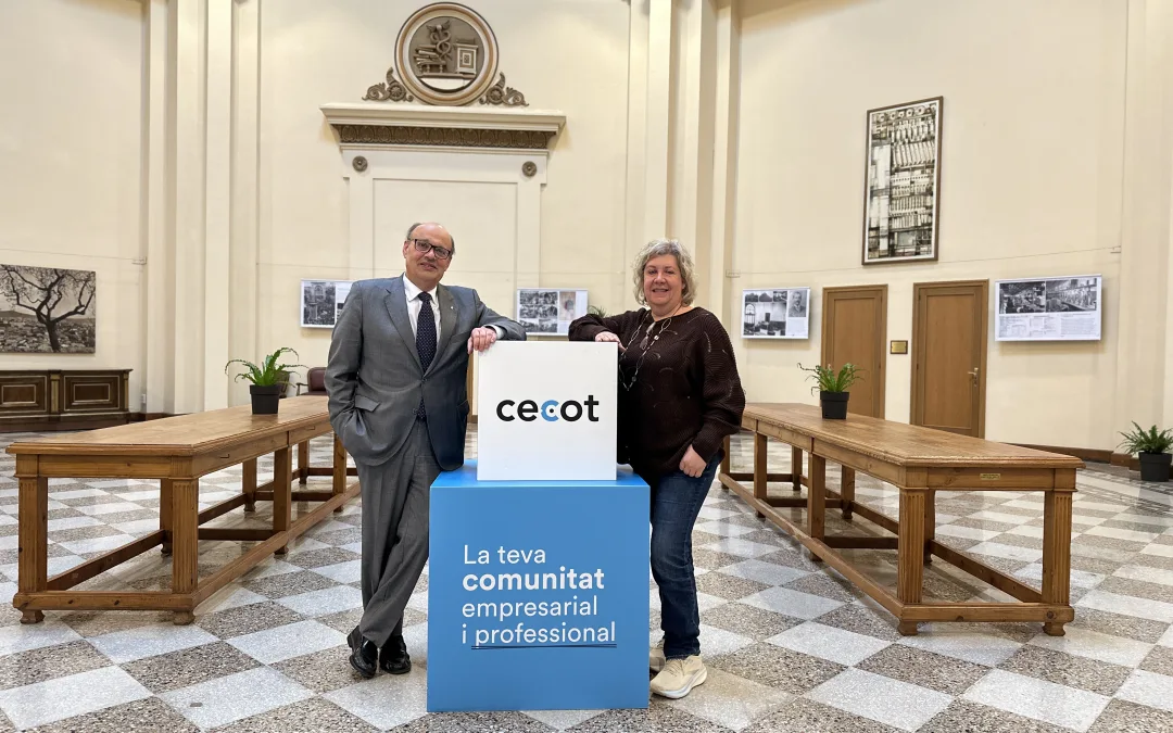 La Cecot i Vic Comerç reforcen la seva aliança per donar més suport al comerç i a les empreses de Vic