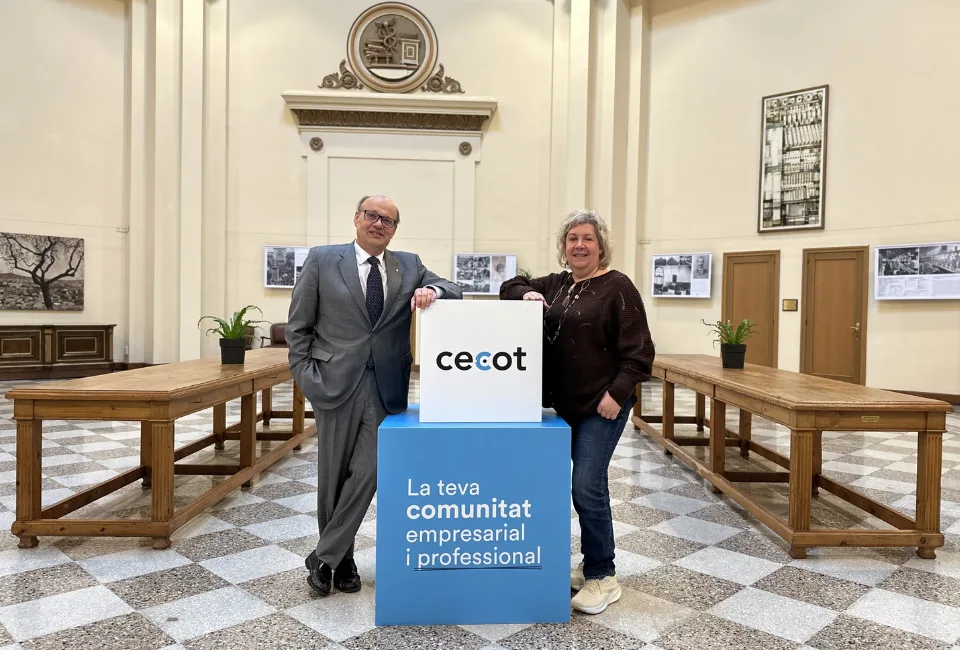 La Cecot i Vic Comerç reforcen la seva aliança per donar més suport al comerç i a les empreses de Vic