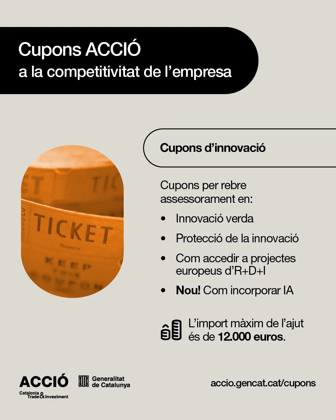 cupons d'innovació 