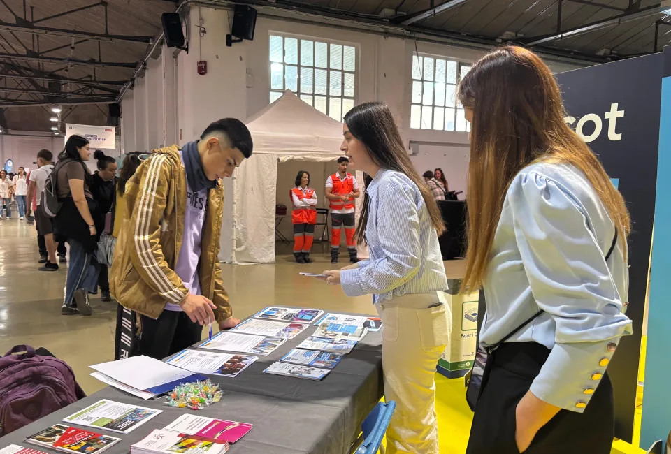 L’emprenedoria juvenil continua guanyant pes a la Fira Terrassa Tria Futur 2026 