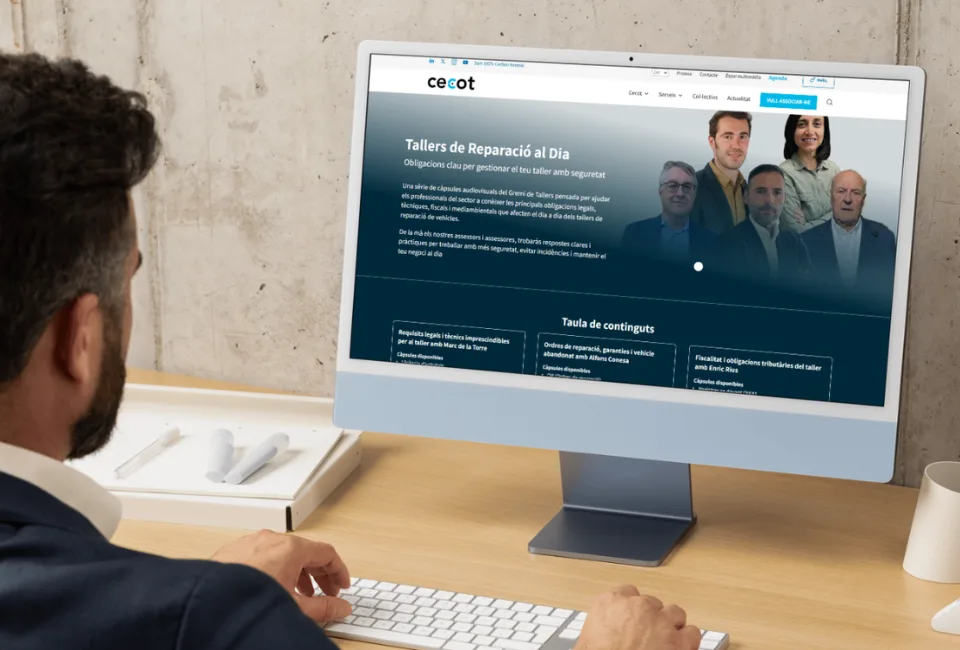 Neix «Tallers al Dia», la nova sèrie audiovisual del Gremi de Tallers per ajudar els professionals a complir la normativa