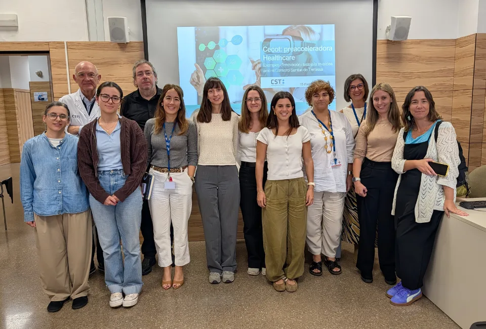 El Consorci Sanitari de Terrassa comparteix els reptes del sector salut amb les startups de la preacceleradora Healthcare
