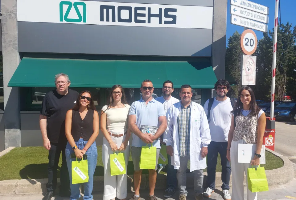 Moehs Ibérica apropa la seva experiència industrial a les startups de la preacceleradora Healthcare de la Cecot